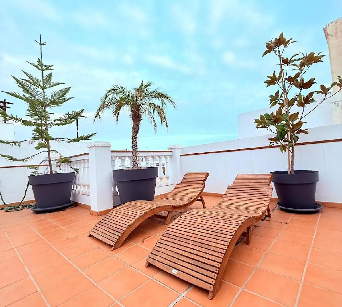 Centro De Nerja Terraza Privada Parking A 5Min 아파트